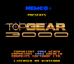 Top Gear 3000 screenshot 3 for Super Nintendo